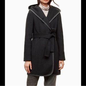 Grey xs wool coat, perfect condition